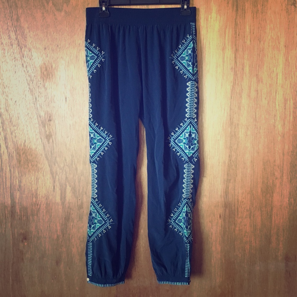 Calypso St Barth Detailed Patten Joggers